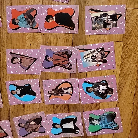 Vintage 1984 Topps Michael Jackson trading card stickers with puzzle back - Picture 4 of 10